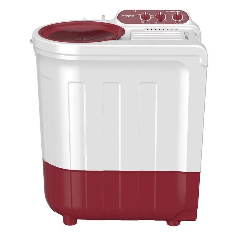Whirlpool 7 kg 5 Star Supreme Plus Semi-Automatic Top Loading Washing Machine (ACE 7.0 SUPREME CORAL RED (CORAL RED), 1400 RPM Motor (5YR))