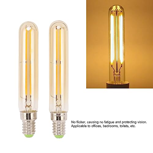 Buislampenset, 4W 220‑240V E14 Flikring Free LED-buislamp voor thuis(Goud) - Image 4