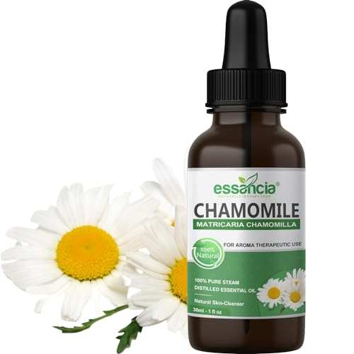 Chamomile Essential Oil, 100% Pure, 30ml, Calming Aromatherapy Oi...