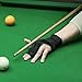 Nazada 1Pcs Pool Glove,Left Hand Cue Sport Glove,Antiskid Elastics Billiards Gloves,3 Finger Pool Gloves Left Hand,for Women,Men