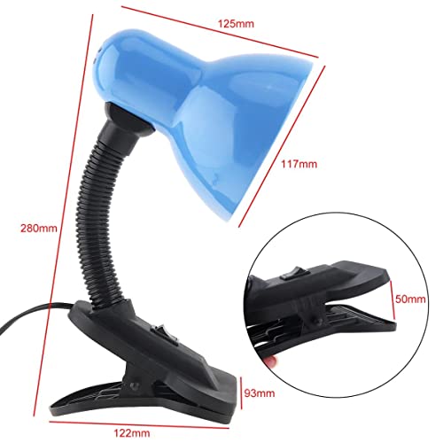 Luminaria De Mesa Com Garra Presilha Articulavel Bivolt Sala Trabalho Escritorio Abajur