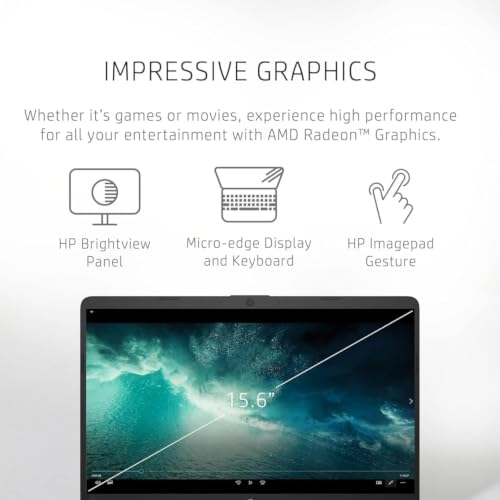 Image of HP 15.6 inch FHD Laptop (AMD Ryzen 3, Windows 11, 16GB RAM | 1TB SSD, Webcam, Rose Gold Edition, Anti-Glare Micro-Edge Display, Fast Charge) - for Students, Remote Workers, and Family Use
