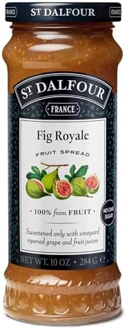 St. Dalfour - Fruit Spread 100% Natural Jam Royal Fig - 10 oz.