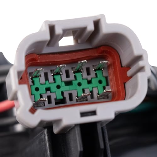 Image of TRQ Driver Side Headlight Assembly Halogen Compatible with 2016-2018 Nissan Altima Without LED Daytime Running Lights NI2502247