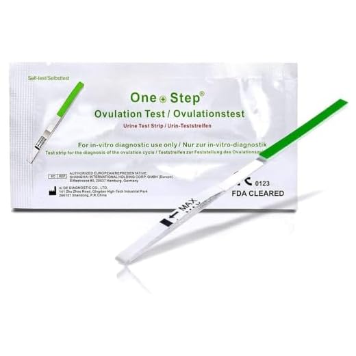 50 One+Step test d'ovulation avec sensibilité optimale 20 miu/ml - test de fertilité pour femme - ovulation - désir d'avoir des enfants
