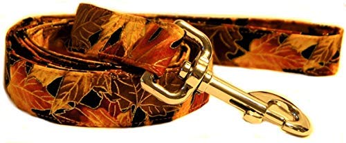 Autumn Leaves Dog Leash for Walking, Running and Training (Large)