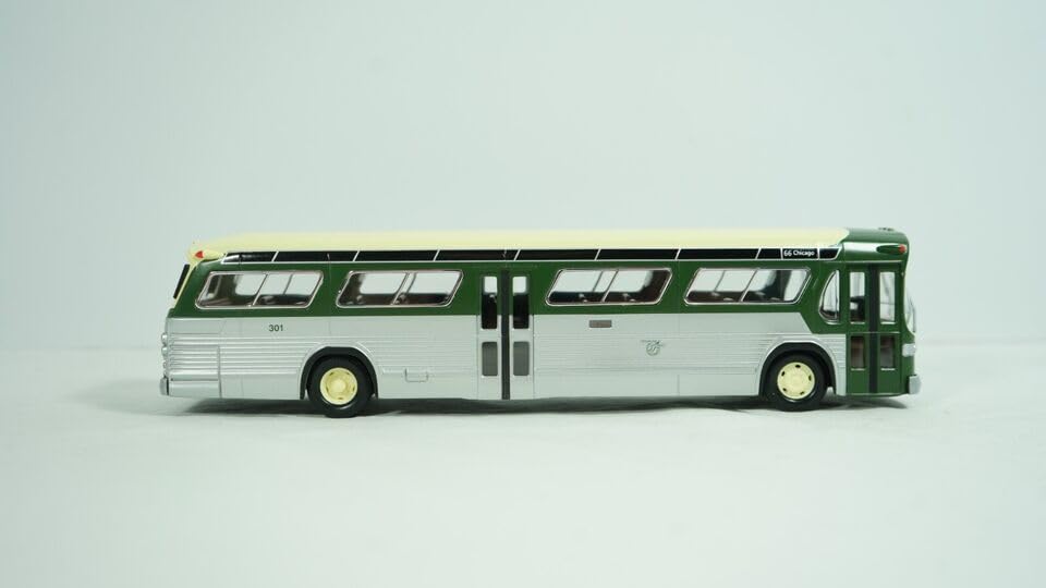 Amazon.com: Corgi GMC Fishbowl Bus CTA-Chicago 1/50 Scale C54310