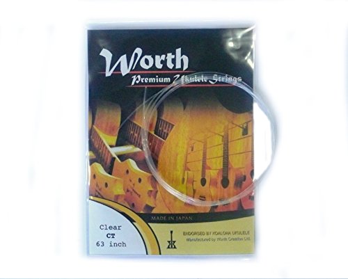 Worth Premium Package Tenor 26'' Ukulele String Clear Color