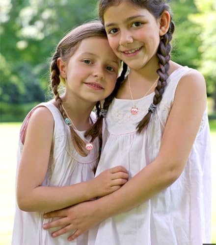 DOYYCA Locket Necklace Cute Cat Frog Locket Pendant Necklace for Girls Jewelry Birthday Gifts2