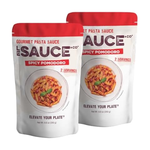 Spicy Pomodoro Pasta Sauce 2-pack by Le Sauce & Co Cover