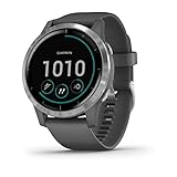 Garmin Vivoactive 4 DONKERGRIJS, ZILVEREN SLUITING