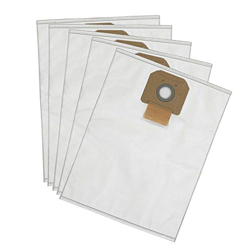 60% Off Discount DeWALT DCV9402-XJ Fleece Dust Bags, Pack of 5, Black/Yellow