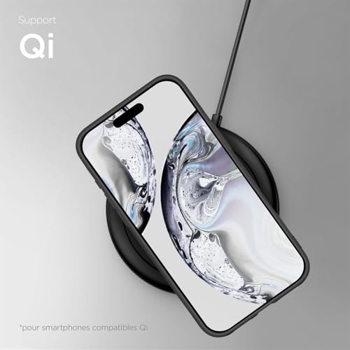 Coque iPhone 17 Pro protection surelevee objectif silicone mat - 5