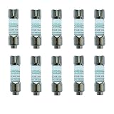 10-Pack New CCMR-30 CCMR 30A CCMR030 CCMR-30A 600Vac Time Delay Fuse,CCMR-30A Current Limiting Class CC Rejection Cartridge Fuses