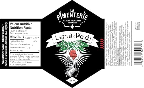 La Pimenterie Forbidden Fruit Hot Sauce, Featured on Hot Ones – Made in Canada - 1