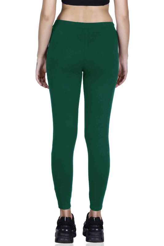Image of Women's Cotton Slim FIT Essential 7 /8 Walking Tights