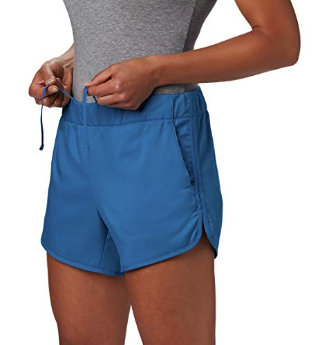 Columbia Short feminino Chill River, piscina escura, grande x 4