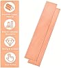 Barra plana de cobre C110 99.98% de 1/8" x 2" x 12" para bricolaje (2 piezas, 3*50*305 mm) | La barra plana de cobre tiene excelente ductilidad y conductividad sobresaliente, adecuada para doblar, perforar y formar 6