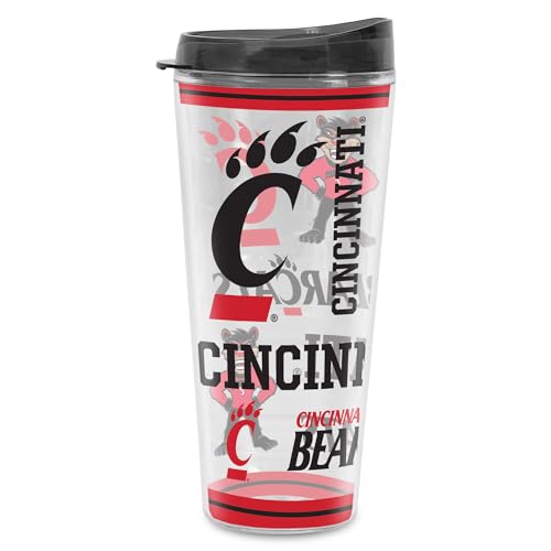 Image of Rico Industries NCAA College Double Wall Mayhem 16oz Or 20oz Tritan Tumbler W Lid