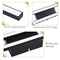 Glitzerlife LED Deckenlampe Küche Deckenleuchte Flur Küchenlampe Modern – Ansicht 5