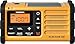 Produktbild Sangean MMR-88 Tragbares Kurbelradio, Notfall radio mit Taschenlampe und Notfall-Signalton - UKW/MW-Tuner - Gelb/Schwarz