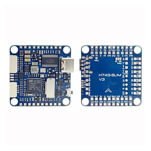 Image of H743-SLIM V3 2-8S Flight Controller For RC FPV Drone MATEK H743 BetaFlight Slim Compact High Performance