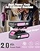 Pink Cordless Drill Set, 20V Max PowerDrill for Women, Lightweight ElectricDrill with 2 Batteries and Charger, 25 Position and 56 Pcs Accessoires, Womens Drill Tools Kit for House