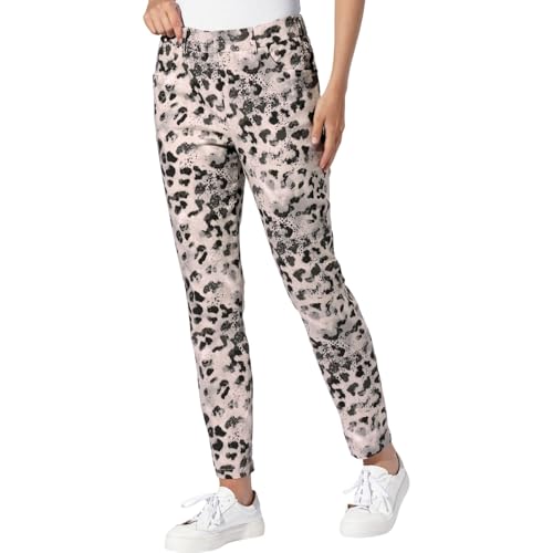 Pantalon imprimé viscose helline fluide et léger pour femme