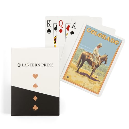 52 Naipes de Poker Cowboy Colorado para Adultos