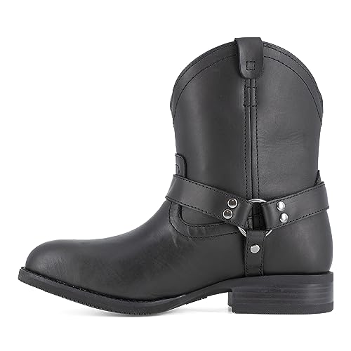 Frye Supply Women's Harness Steel Toe Pull On Work Boot Black - FR40601F by Frye - Used condition - Image 3