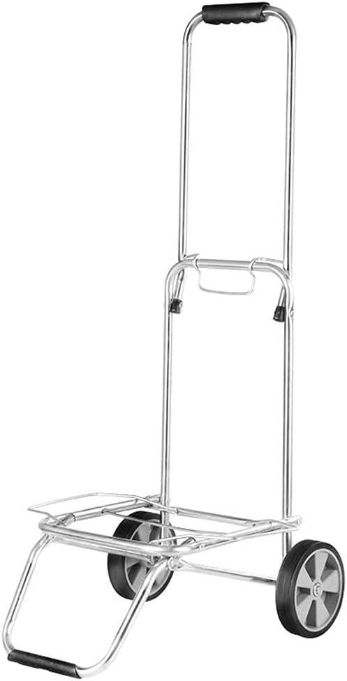 Shopping Trolleys Folding Portable Van Luggage Moving Goods Pulling Cart Home Ramila Rod Car Portable Utility Carts