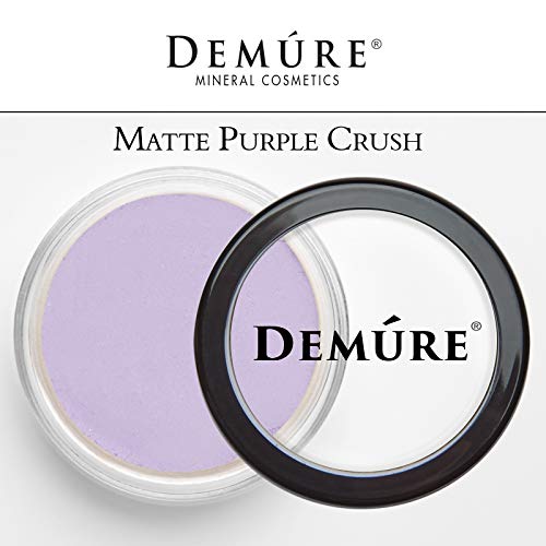 Demure Mineral Make Up (Purple Crush) Eye Shadow, Matte Eyeshadow, Loose Powder, Eye Makeup, Professional Makeup By Demure #TOP1
