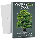 Worry Less Affirmation Cards - 52 CBT Mindfulness Cards Deck for Adults & Teens - Self Care Exercises for Stress and Social Anxiety Relief - Therapy Games for Resilience, Emotional Agility, Confidence