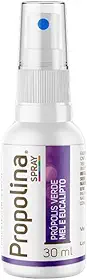 Spray Bucal com Mel e Própolis Verde, Sabor Eucalipto, 30ml, Alívio da Garganta, Ação Antisséptica