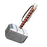 Uyebros Odinson's Weapon Mjolnir Replica 1:1 Scale Hammer Cosplay Props (Hammer 1:1)