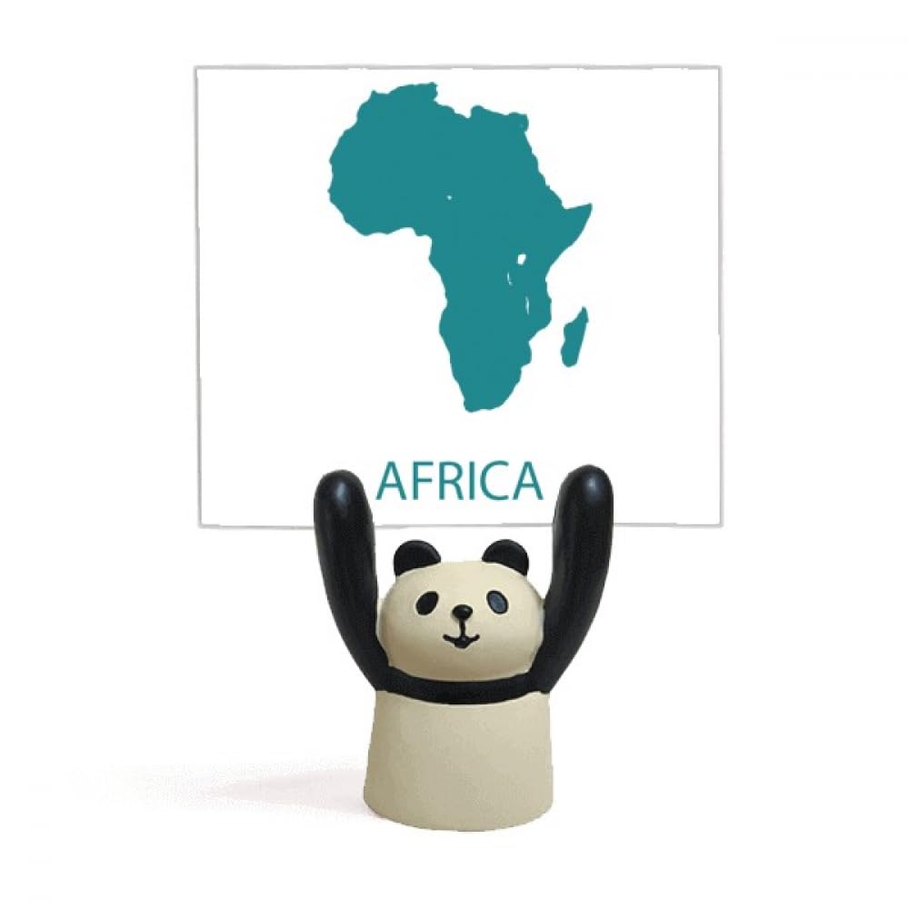 Support de carte de contour en forme de panda afcontinent à encoche de précision