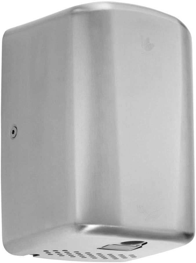 Turboforce Junior Plus Hand Dryer - Small Hand Dryer (Brushed Satin)