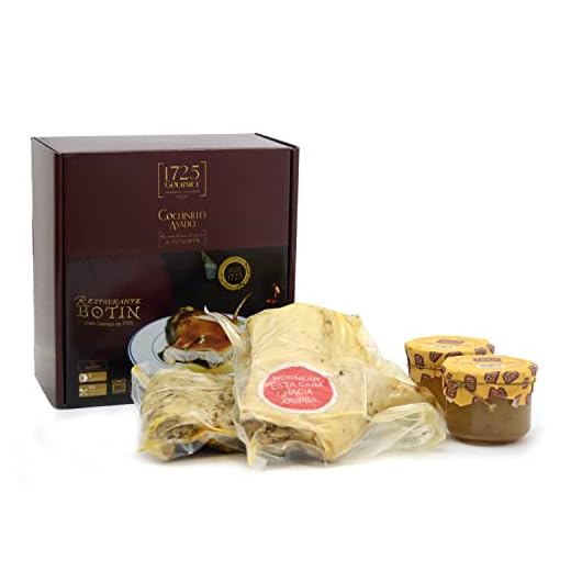 1725Gourmet Medio Cochinillo Asado Al Aroma De Leña De Encina Con El Sello De Calidad Del Restaurante Botín