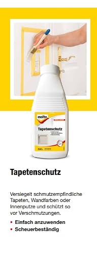 Tapetenschutz Molto – Schmutzabweisend und abwaschbar für Tapeten