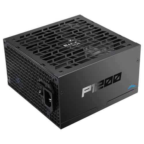 P1200 Alimentatore Completamente Modulare – 1200W 80 Plus Platinum, Compatibile con ATX 3.1 e PCIe 5.1 | Connettore 12V-2x6 per NVIDIA RTX 50/40, Ventola FDB Silenziosa – Nero - Alimentatore - Immagine 9