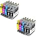 Produktbild Amaprint 10 XL Patronen kompatibel mit Brother LC123 passend für DCP-J132w DCP-J150 DCP-J152w DCP-J152wr DCP-J172w DCP-J4110dw DCP-J4110w DCP-J552dw DCP-J752dw MFC-J245 MFC-J 470 und weitere