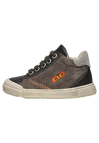 Baskets en cuir NATURINO FALUK HIGH ZIP faciles à enfiler