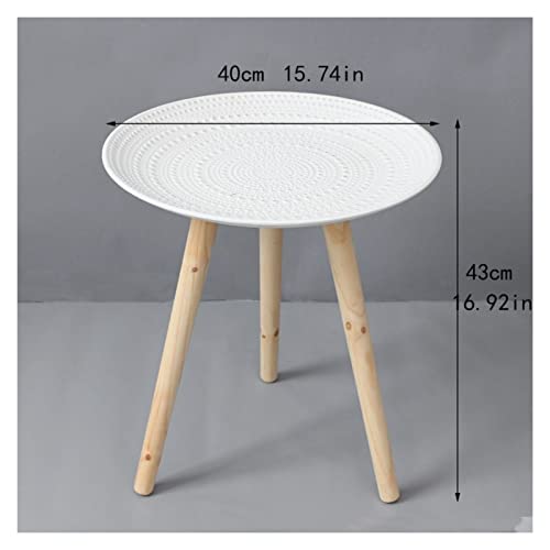Table basse moderne ronde TUSUOD pour salon et chambre