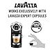 Lavazza Expert Coffee Classy Plus Single Serve ALL-IN-ONE Espresso & Coffee Brewer Machine - LB 400 - (Includes Built-in Milk Vessel/Frother)