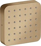 Anschlussgewinde: G 1/2 hansgrohe Axor Citterio E Brausemodul Unterputz 12 x 12; Farbe: Brushed Bronze