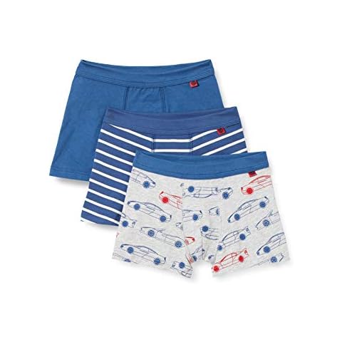 Sanetta Jungen Shorts im Set blau Boxershorts, Ink Blue, 116 Cover