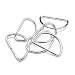 50 Pack 1-1/2" Dee Rings D-Ring Metal Buckle Strap Sewing Accessories FLQ015