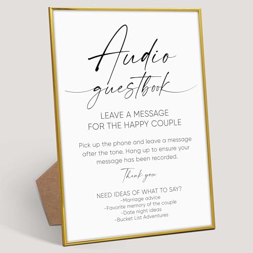 Audio Guest Book Sign, 8