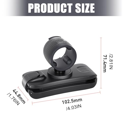 Adaptateur pour sac à dos d'action pour changer de support sans traces
