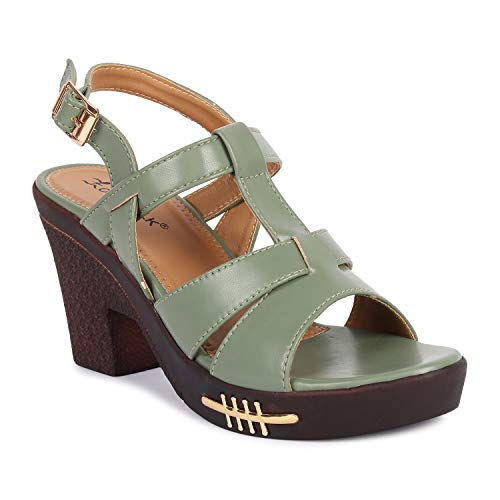 Image of Longwalk Women's & Girls' Fashion Sandal Comfortable Heel Party Wedge Sandals